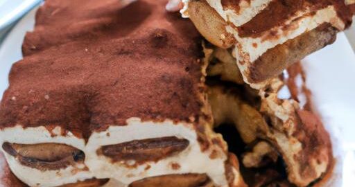 Tradiční italské tiramisu s kávou