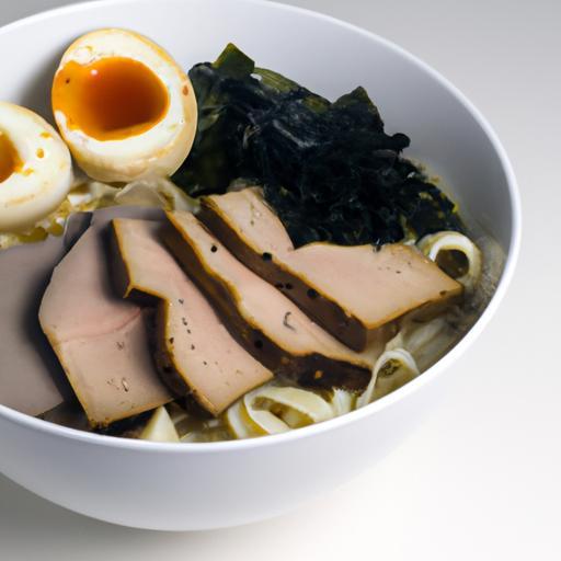 Ramen s masem a vejcem