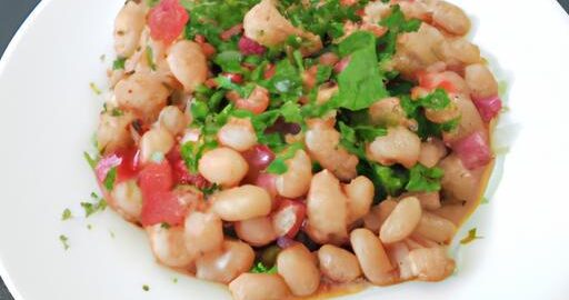 Egyptský fazolový salát Ful Medames