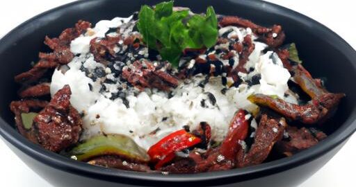 Korejské hovězí bulgogi s rýží