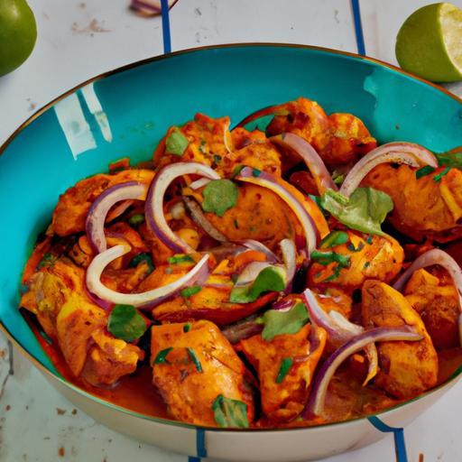 Kuře s kořením Tikka Masala