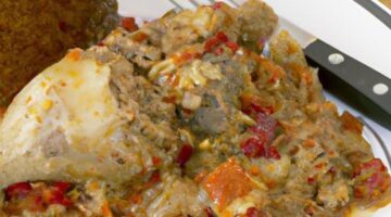 Kuřecí kubba s jehněčím ragú