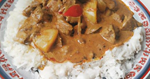 Indonéská hovězí kari s rýží