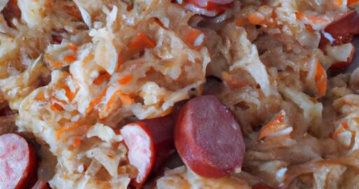 Tradiční zelňačka s klobásou