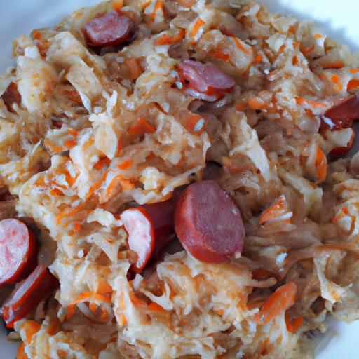 Tradiční zelňačka s klobásou