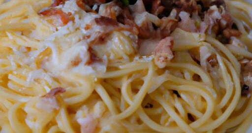 Klasická italská špagety carbonara