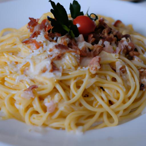 Klasická italská špagety carbonara