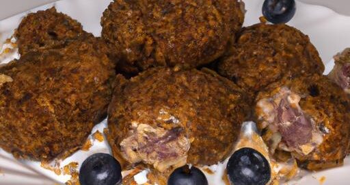 Kibbeh s mletým masem a borůvkami