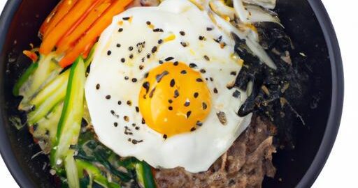 Bibimbap – korejská směsice rýže