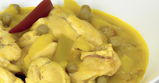 Kuřecí korma s paprikou