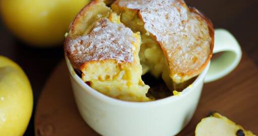 Hrníčkový koláč s jablky