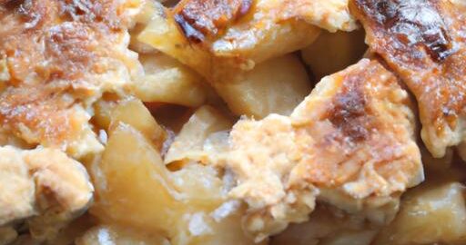 Jablečný koláč s křupavou kůrkou