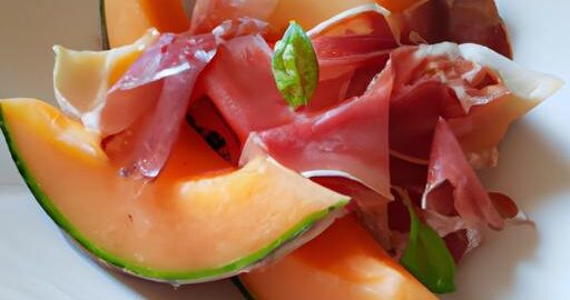 Prosciutto e melone insalata