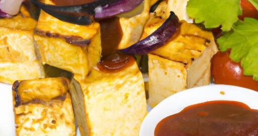 Grilovaný tofu s omáčkou barbecue