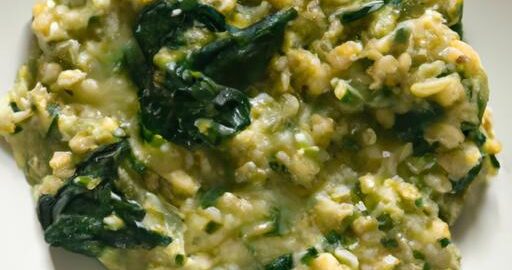 Rizotto se špenátem