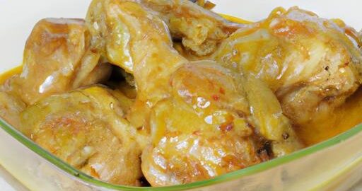 Kuře v kyselé omáčce vařené
