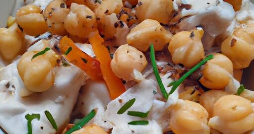 Cizrna s kokosovým mlékem a syrovou zeleninou