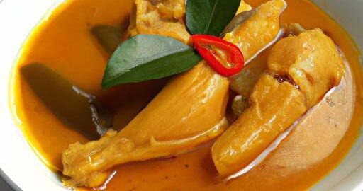 Kuřecí curry s bambusovými výhonky