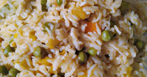 Rýžový pilaf s hráškem