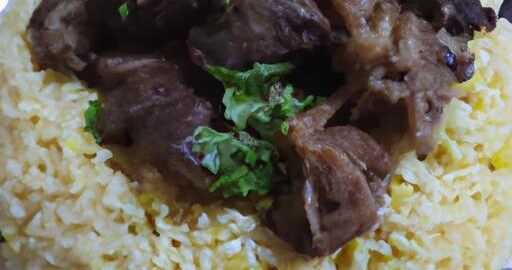 Ryžová směs s jehněčím měsem