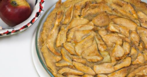 Jablečný koláč s skořicí