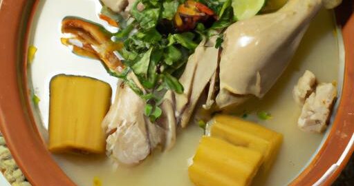 Ajiaco s kuřecím masem