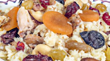 Kuřecí kuskus s ořechy a sušeným ovocem