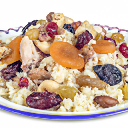 Kuřecí kuskus s ořechy a sušeným ovocem