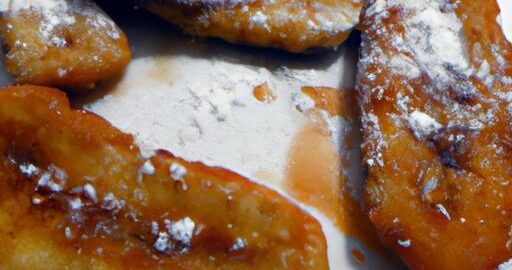 Smažené banány s kokosovým krémem