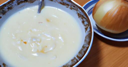 Krémová polévka s cibulí