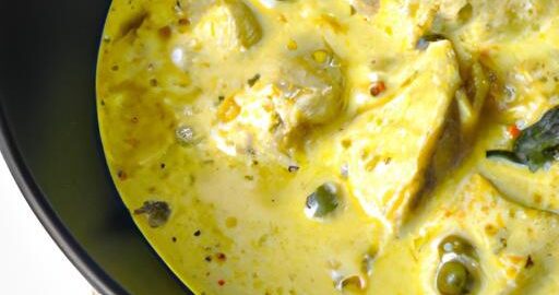 Kuřecí korma v kokosovém mléce