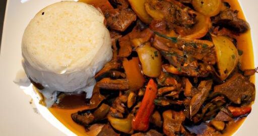 Lomo saltado con arroz