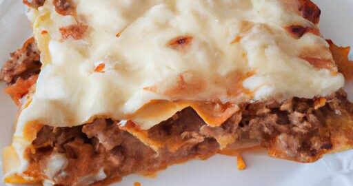 Lasagne s hovězím masem a ricottou