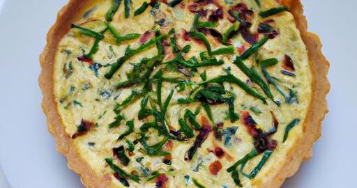 Quiche Lorraine s pažitkou