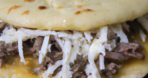 Arepas s masem a sýrem