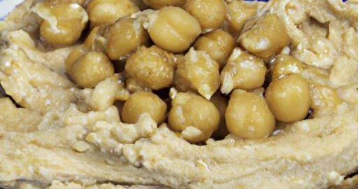 Arašídová pomazánka s česnekem a cizrnou