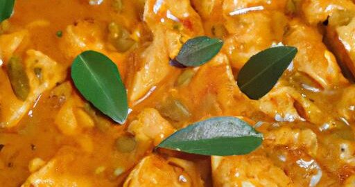 Rozmarýnový kuřecí tikka masala