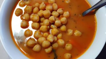 Haríra polévka s cizrna