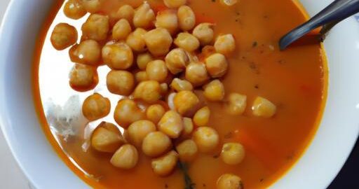 Haríra polévka s cizrna