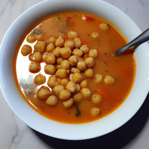 Haríra polévka s cizrna