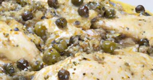 Kuřecí piccata s kapar