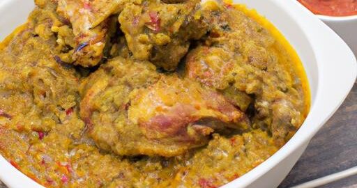 Aji de Gallina smažený kuřecí s omáčkou