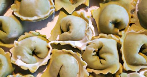 Italské ravioli se špenátem