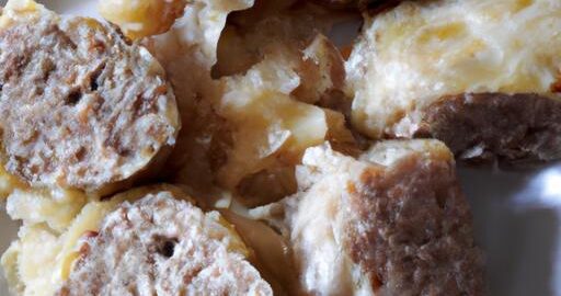 Knedlíky se zelím a masem