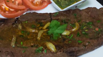 Argentinský biftek s chimichurri salsa