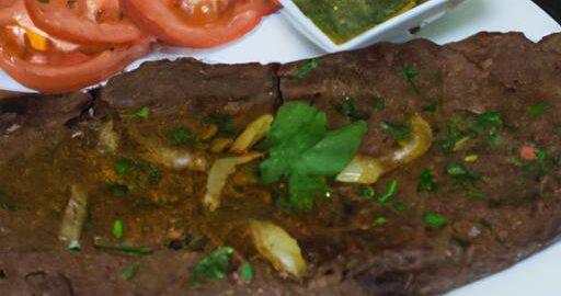 Argentinský biftek s chimichurri salsa