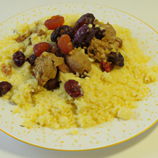 Couscous s jehněčím a sušeným ovocem