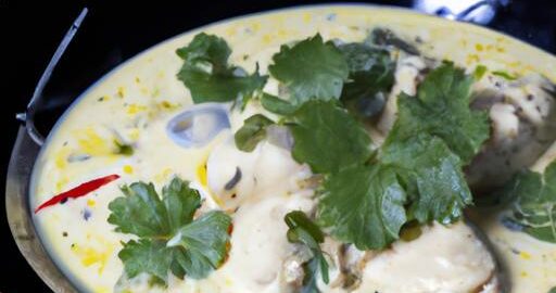 Kuřecí kokosová polévka Tom Kha Gai