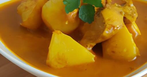 Jemné kuřecí kari s batáty