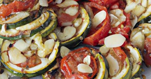 Pečená cuketa s rajčaty